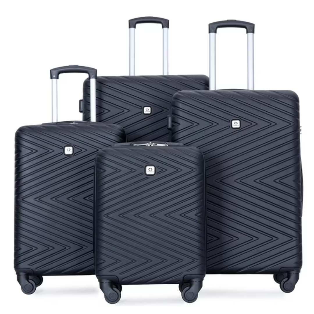 4-Piece Travelhouse Hardshell Luggage Set (Various)