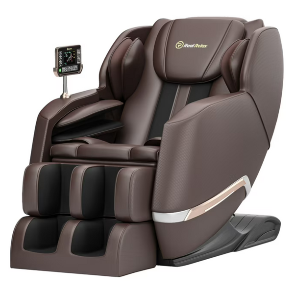 Real Relax Full Body Zero Gravity Shiatsu Recliner Electric Massage Chair