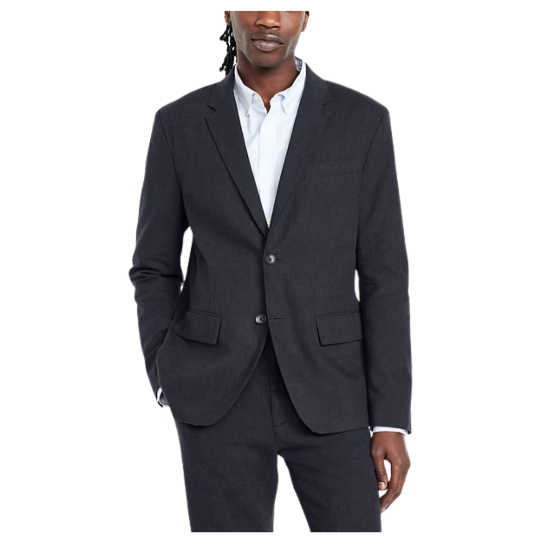 Old Navy Men's Linen-Blend Blazer (2 Colors)