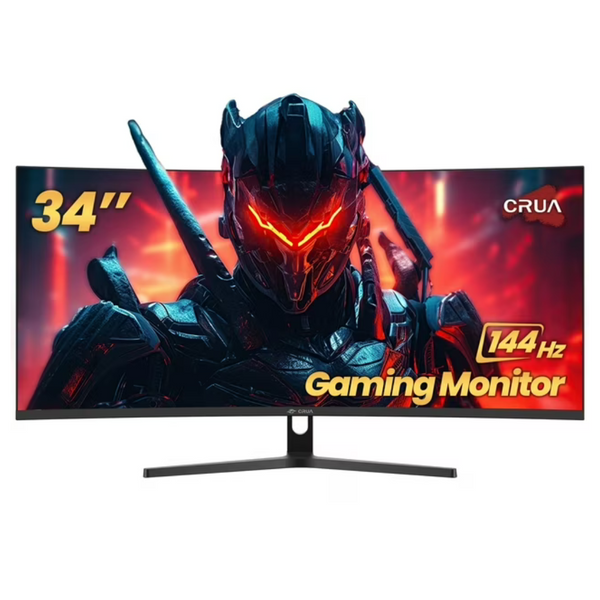 CRUA CR340QWM 34" Curved WQHD VA Gaming Monitor