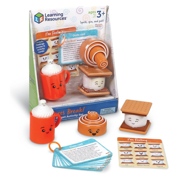 19-Piece Learning Resources SMores Break! Sensory Fidget Activity Toy Set