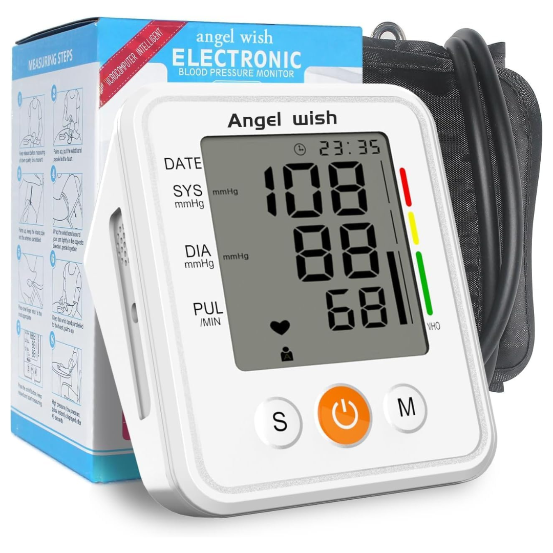 Angel Wish Automatic Cuff Blood-Pressure Monitor