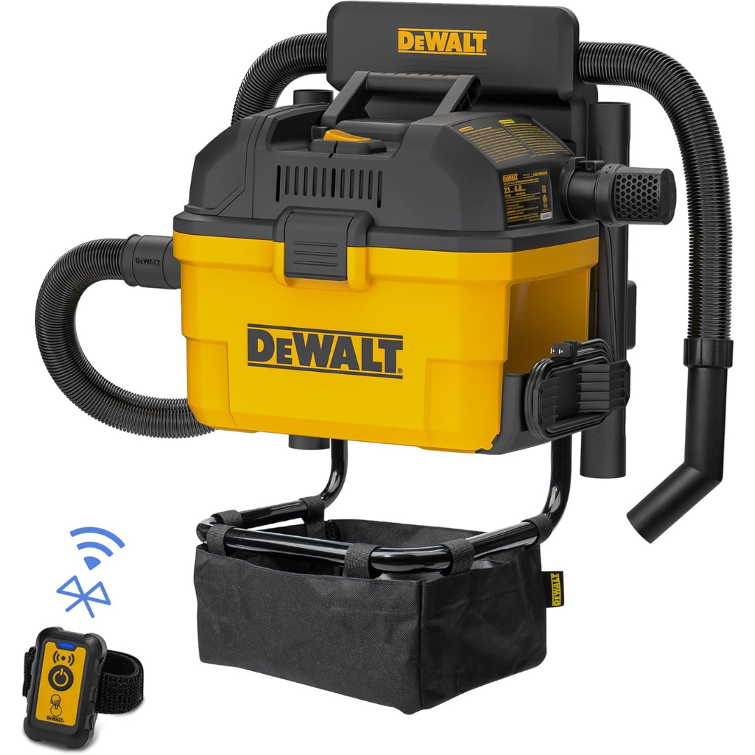 Dewalt Portable 6 Gallon 5 Horsepower Garage Wet Dry Vacuum Cleaner