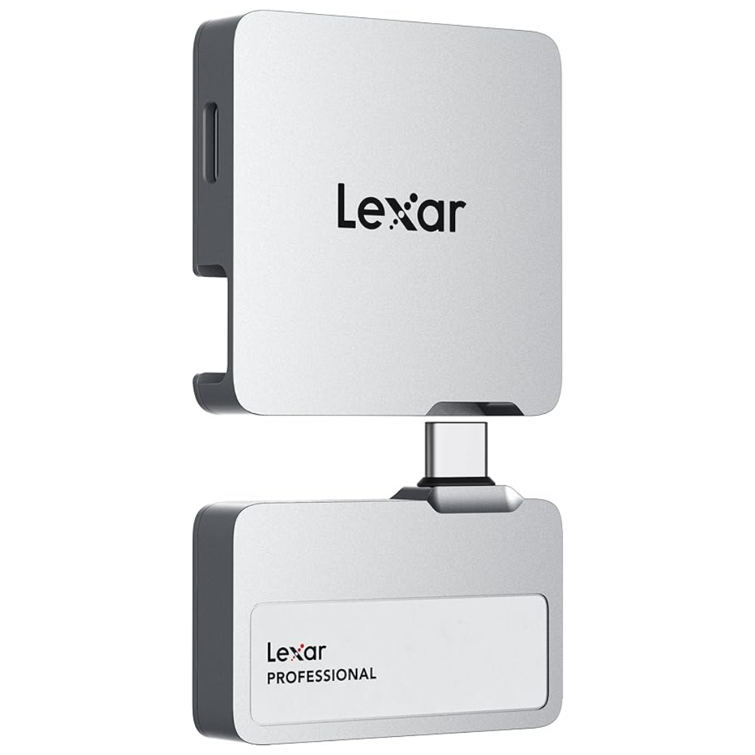 Lexar SL400 1TB USB 3.2 Gen 2 Type-C Portable External SSD W/ Hub