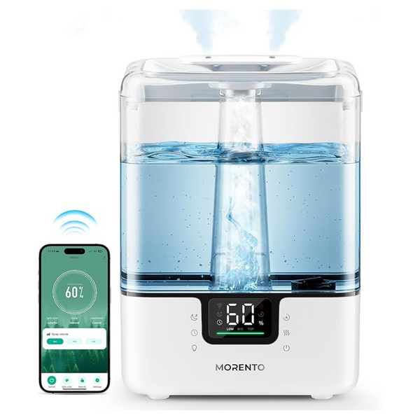 Smart 6L Cool Mist Top Fill Humidifier With Night Light