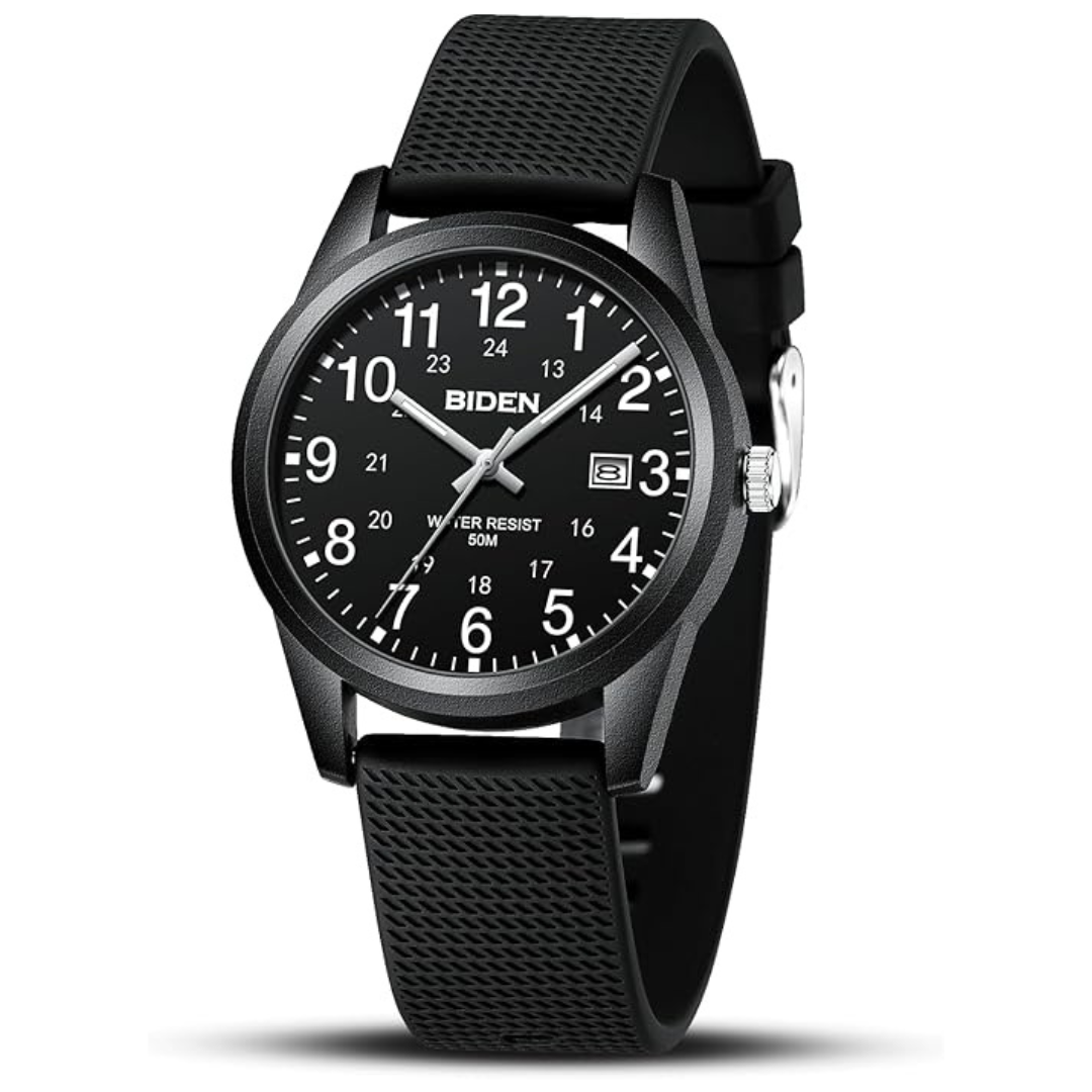 Men's Analog Quartz Sports Waterproof Wristwatch