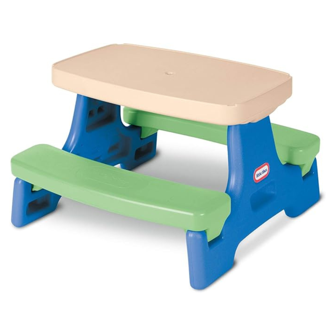 Little Tikes Easy Store Jr. Picnic Table With Umbrella