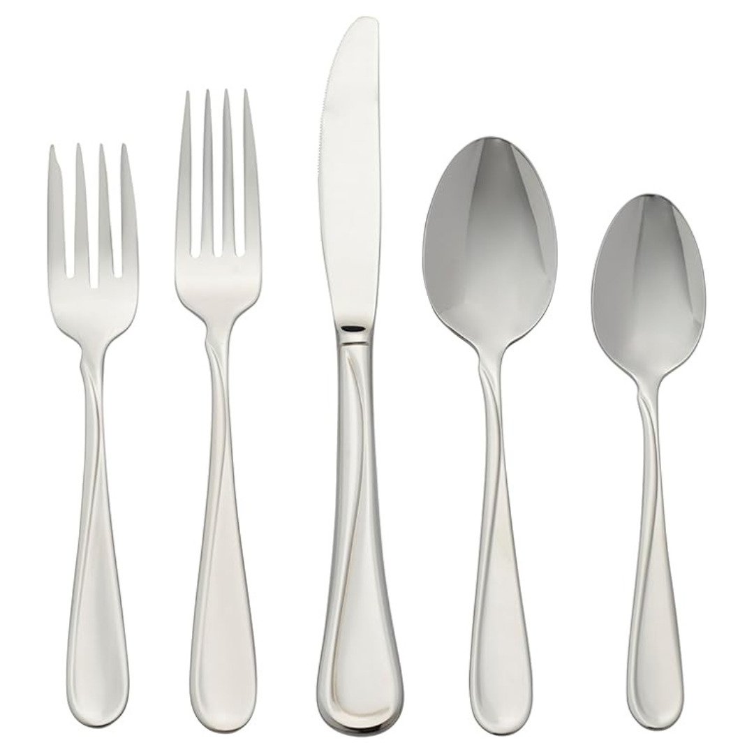 Oneida 20-Piece Stainless Steel Flatware Set, Service For 4