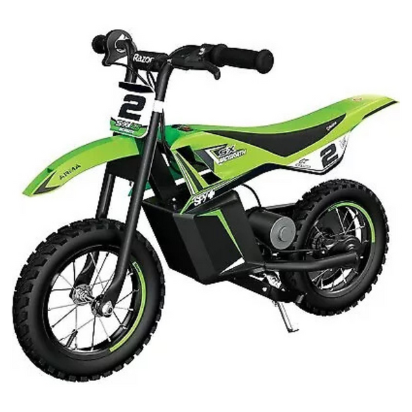 Razor SX125 12V McGrath Dirt Electric Bike (Green)