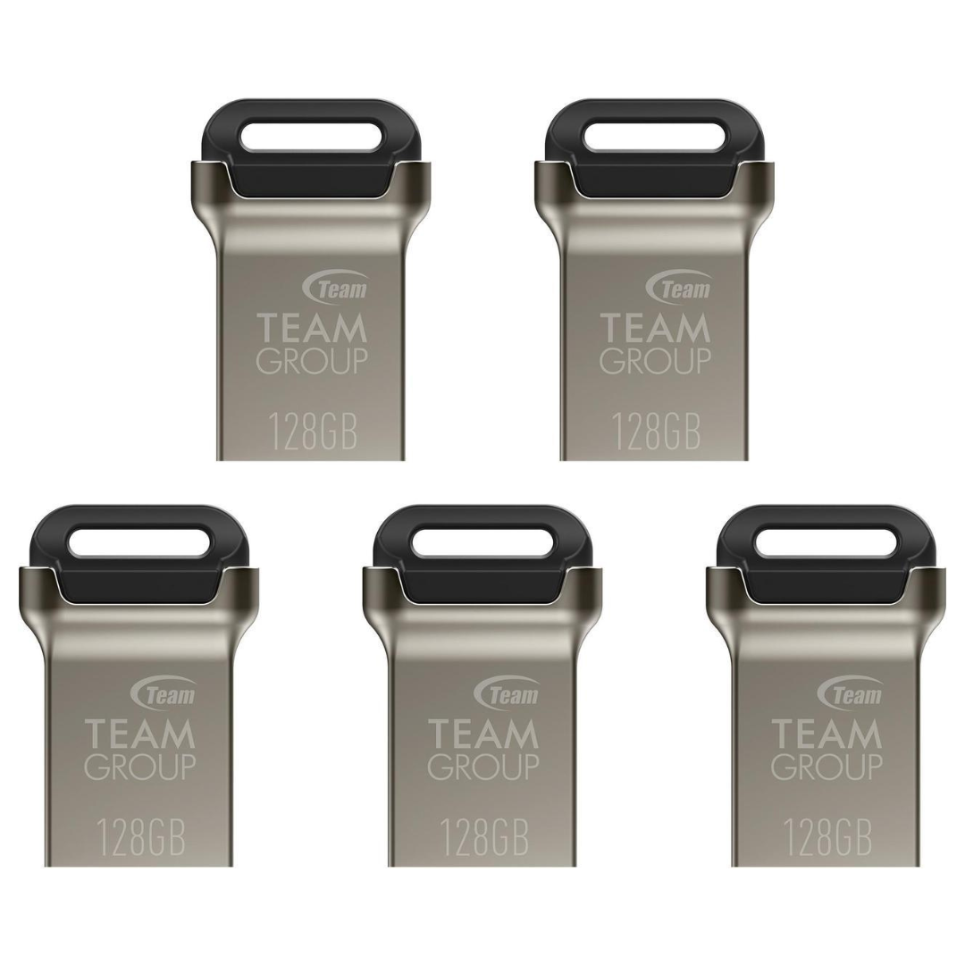 5-Pack Team Group 128GB Flash Drive (TC1623128GB01)