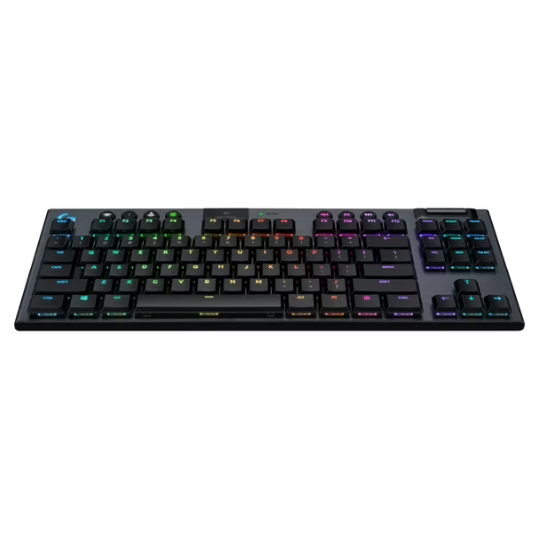 Logitech G915 TKL Tenkeyless Lightspeed Wireless RGB Mechanical Gaming Keyboard (Tactile)