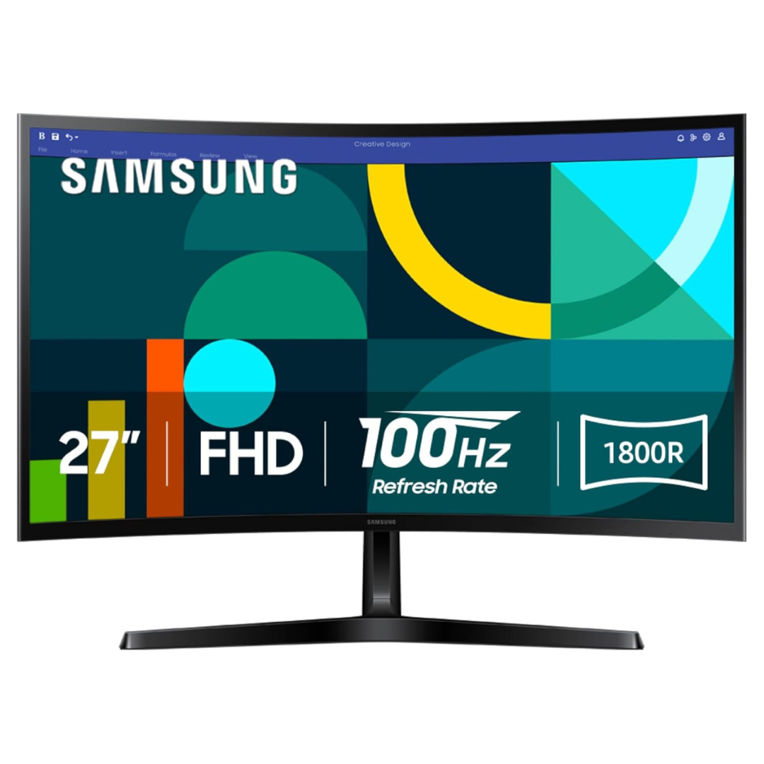 SAMSUNG Essential S3 (S36GD) 27" Curved FHD 100Hz 4ms Monitor