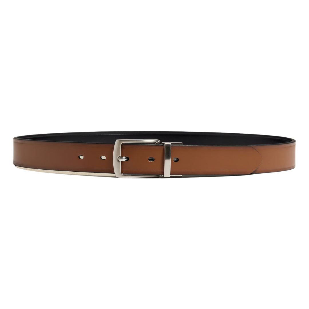 Banana Republic Factory Men's Reversible Leather Dress Belt