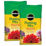 2-Pack 8-Qt Miracle-Gro Potting Mix For Grows Container Plants