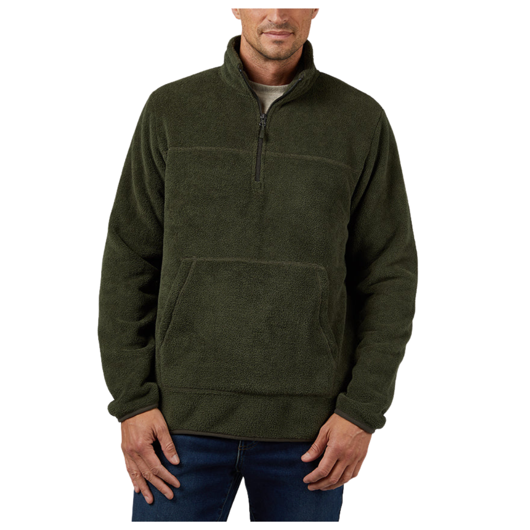 32 Degrees Men's Thermal Fleece 1/4 Zip Top (4 Colors)