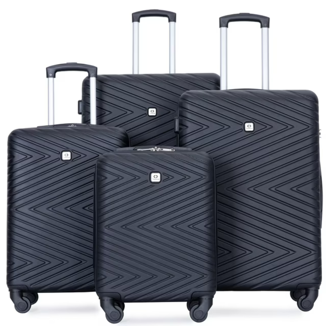 4-Piece Travelhouse Hardshell Luggage Set (various)