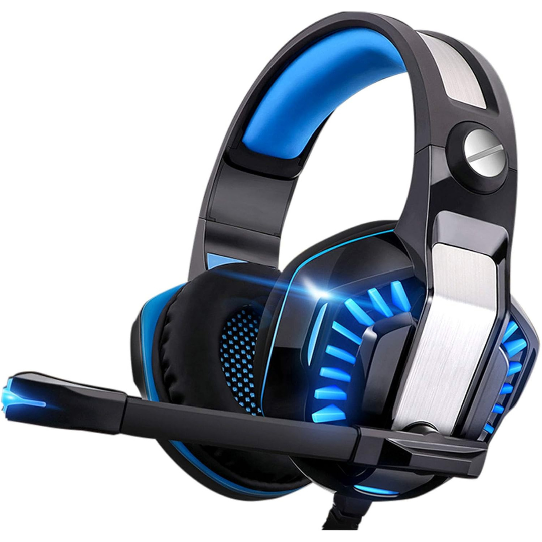 Stereo Sound Over-Ear Gaming Headset w/ Noise Canceling Mic