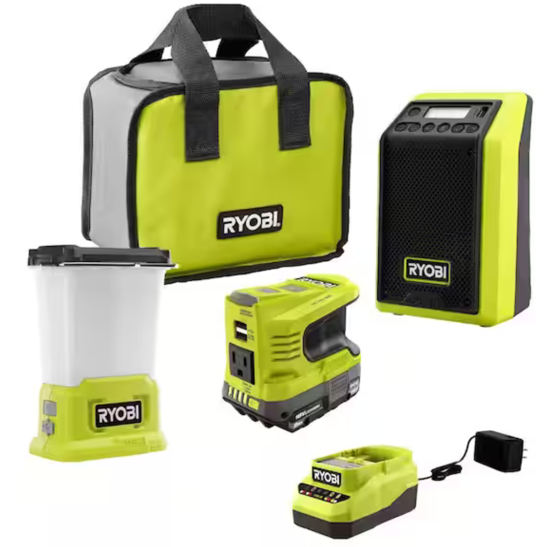 RYOBI ONE+ 18V Cordless 3-Tool Storm Combo Kit