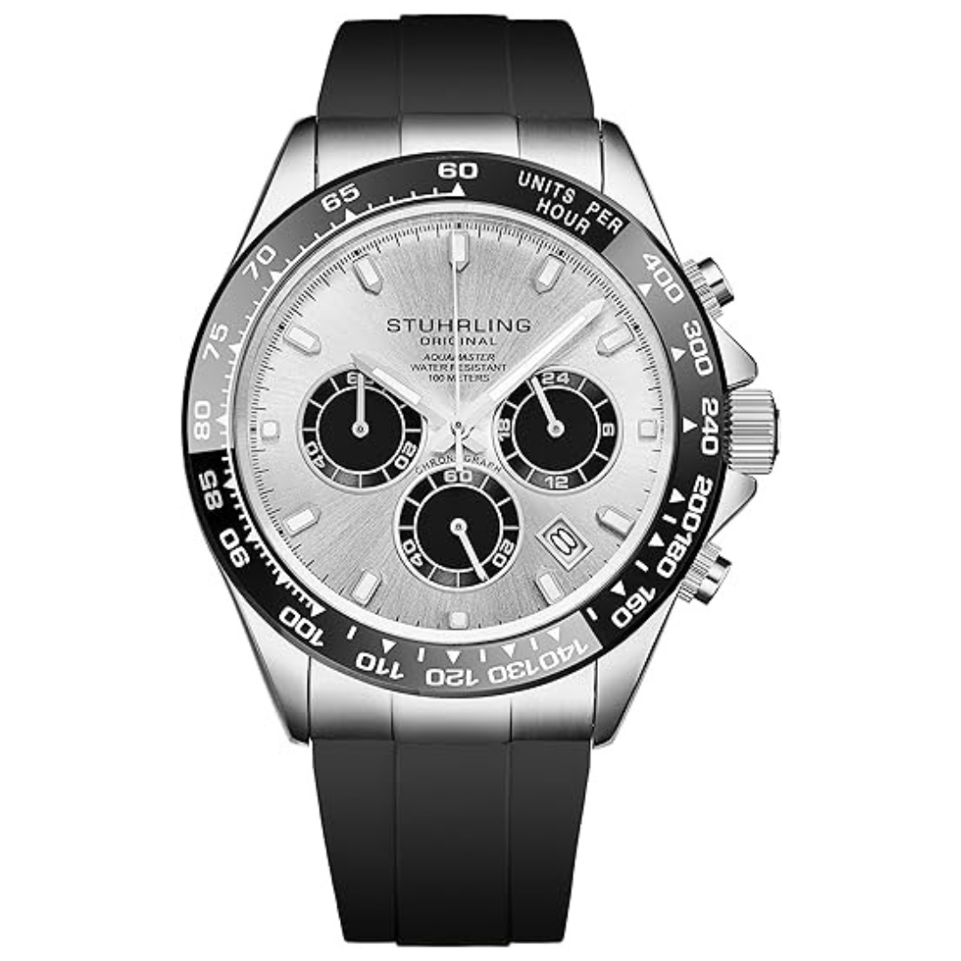 Stuhrling Aquamaster Quartz Chronograph Men's Watch