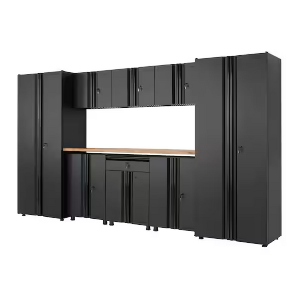 9-Piece Husky Regular Duty Welded Steel Garage Storage System