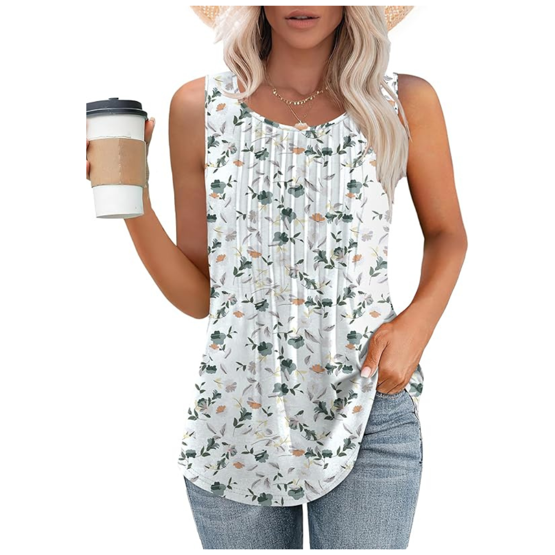 Women's Sleeveless Loose Tank Tops
