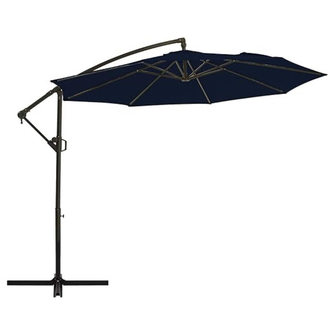 Wikiwiki 10ft Patio Offset Outdoor Cantilever Hanging Umbrella