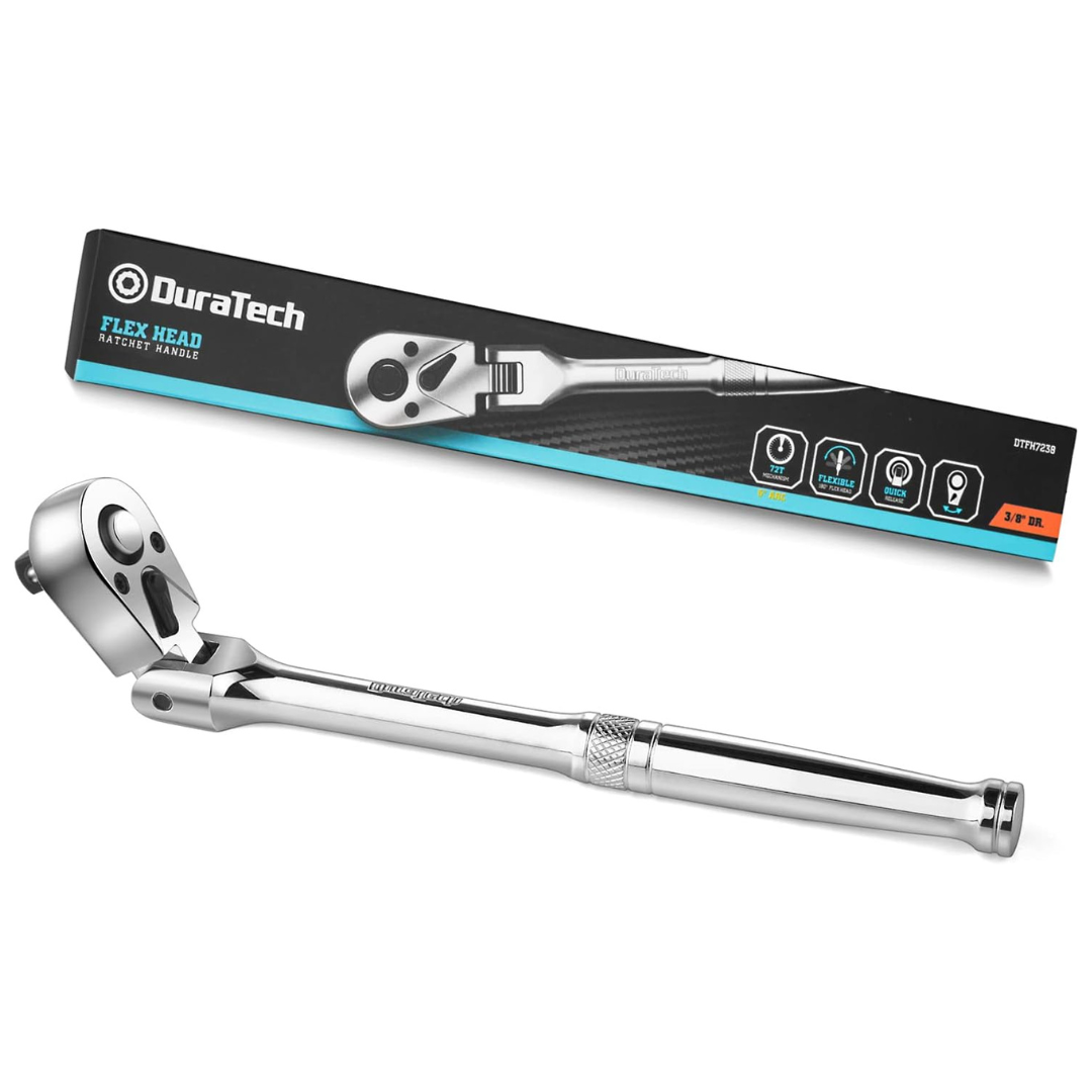 Duratech 3/8" Drive Flex-Head Ratchet