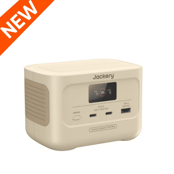 Jackery 128W Continuous 100 Plus Portable Power Station