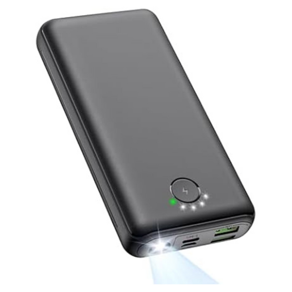 JIGA 30000mAh USB C 22.5W Portable Power Bank