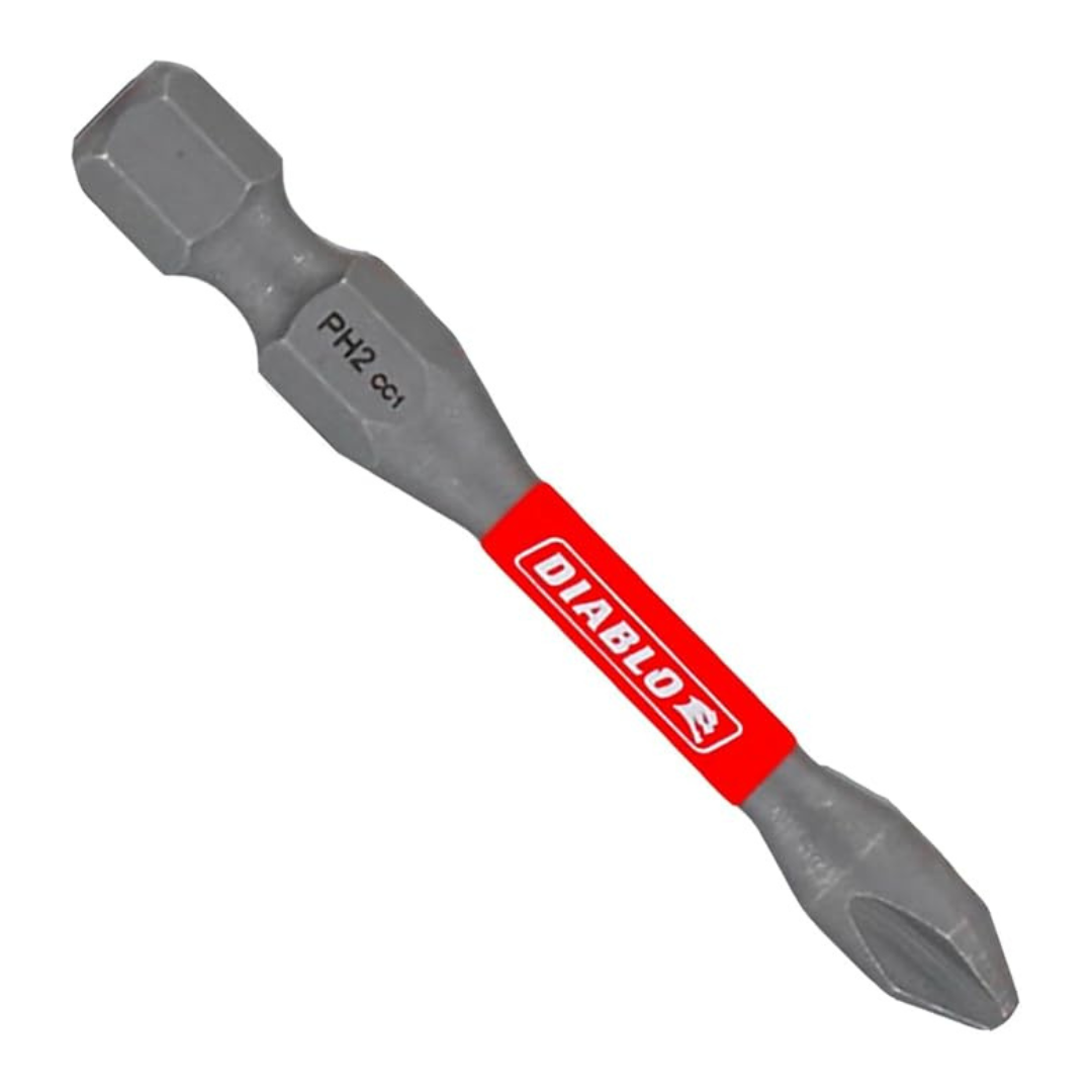 15-Pack Diablo Phillips Drive Bits With Anti-Slip Tip