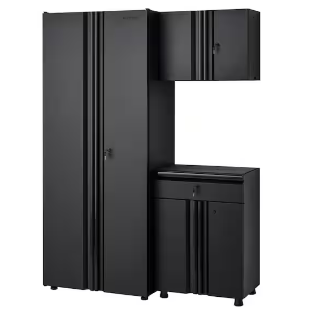 3-Piece Husky Regular Duty Welded Steel Garage Storage System