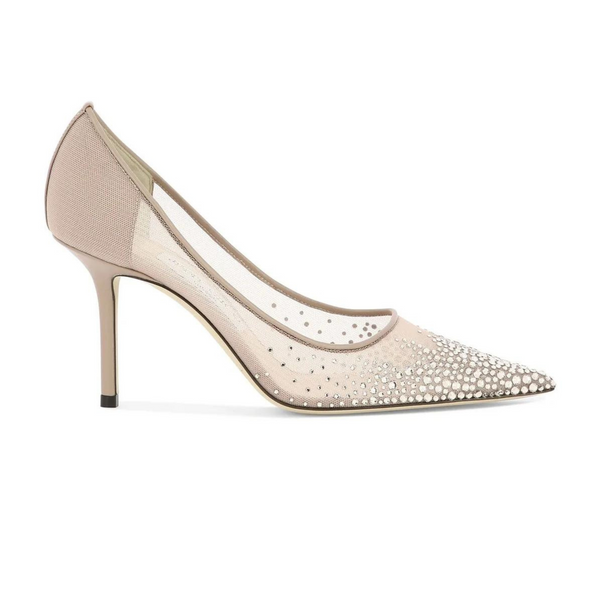 Jimmy Choo Crystal Pointed Toe Pump