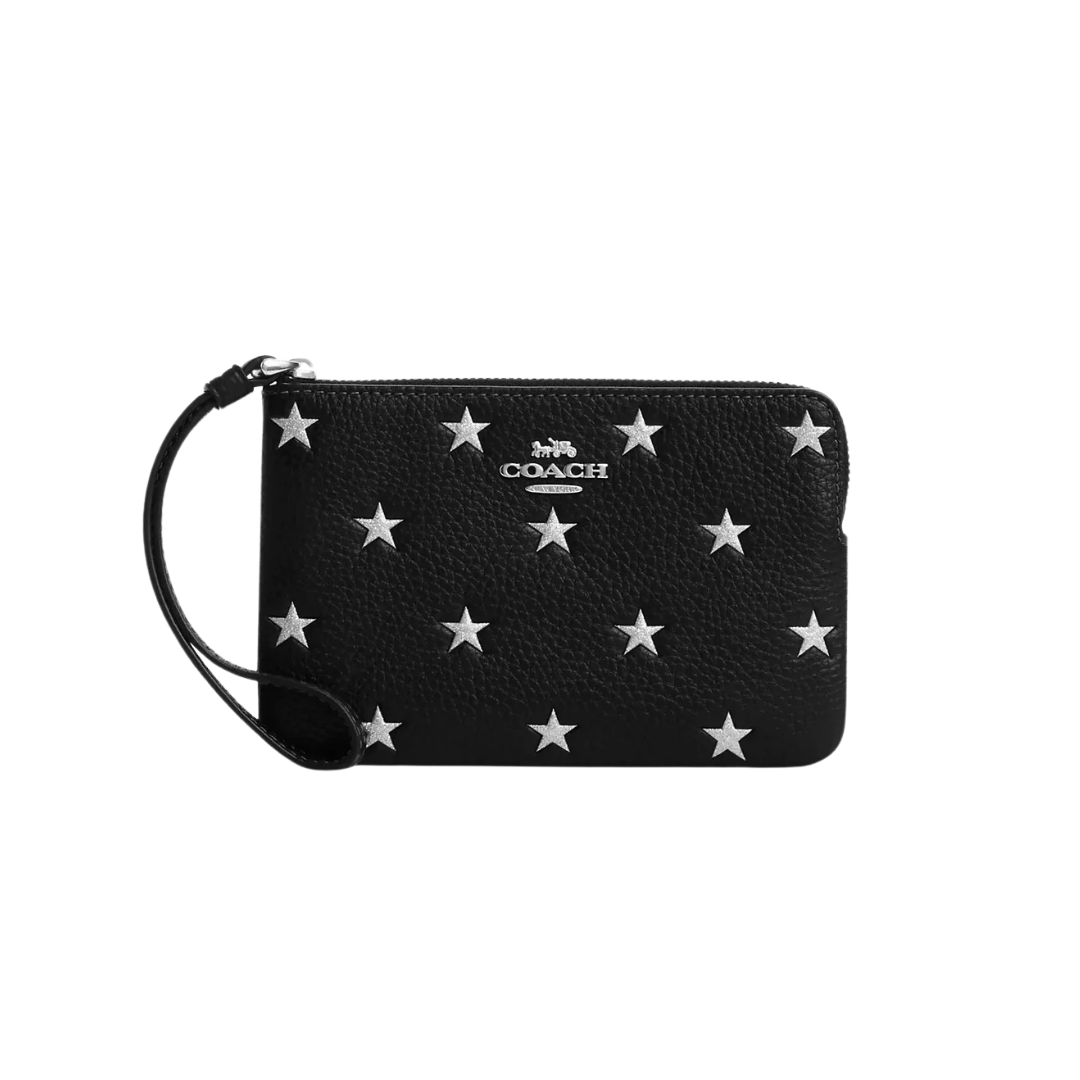 Coach Star Print Wristlet