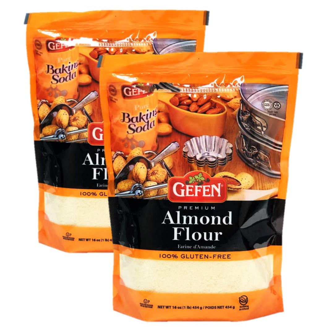 Gefen Blanched Almond Flour, Kosher for Pesach, 2 Pack