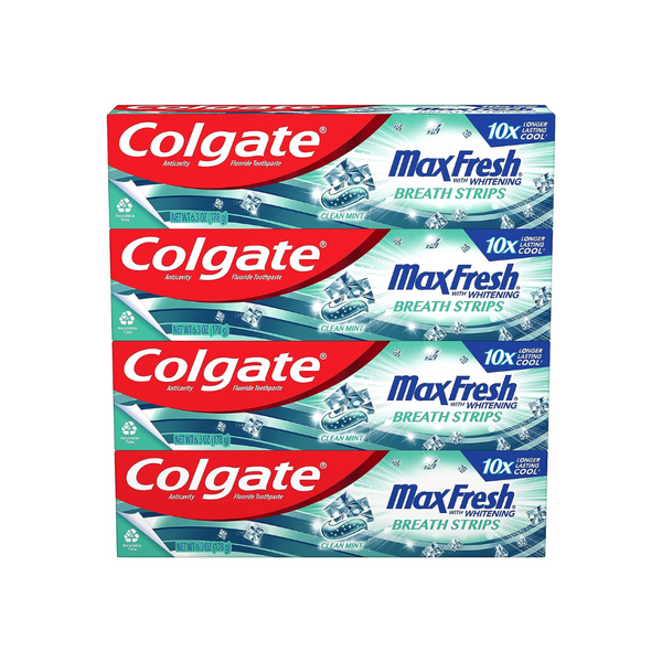 4 Colgate Max Fresh Whitening Toothpastes