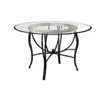 Hillsdale Furniture Pompei Metal Dining Table