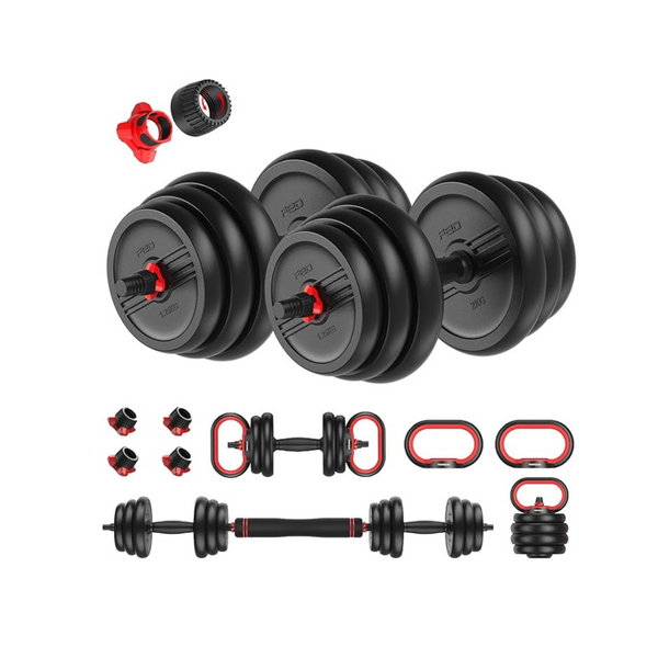 Feierdun Adjustable 44lbs Dumbbell Set with Connector