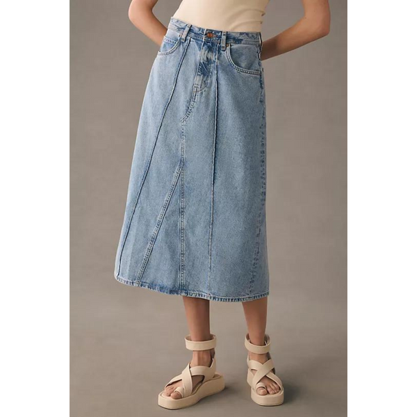 Anthropologie Pilcro Denim Skirt