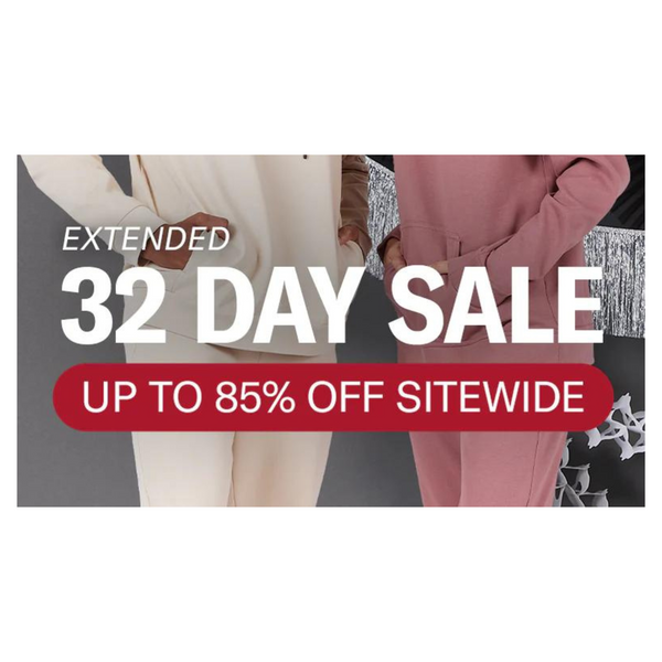 Up To 85% Off Sitewide At 32 Degrees