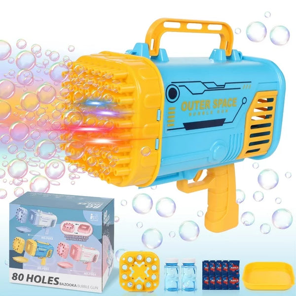 80 Holes Bubble Blowing Machine