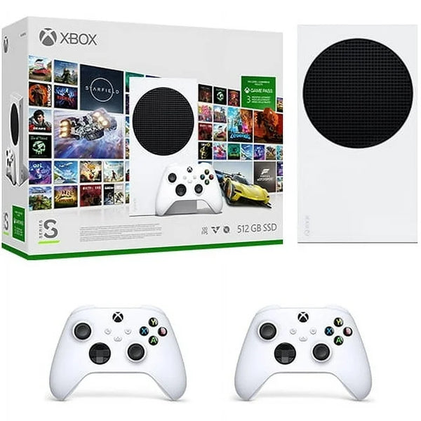 Xbox Series S + Mando Inalámbrico + Pase de Juego de 3 Meses