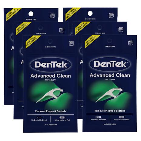 120-Count DenTek Triple Clean Advanced Clean Floss Picks