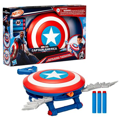 NERF Captain America Skyshot Blaster & Shield