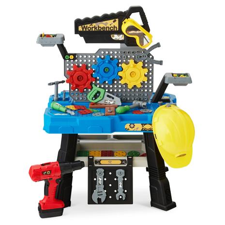 Kids' Workbench Playset With 150 Accessories