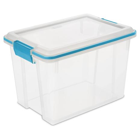 20-Quart Sterilite Weather-Resistant Clear Storage Bin w/ Lid