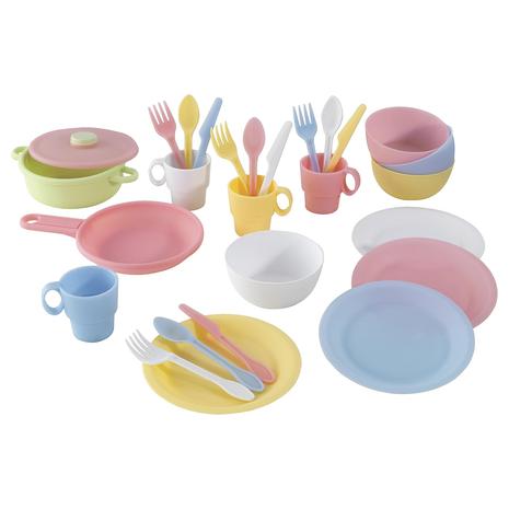 27-Piece KidKraft Pastel Cookware Set