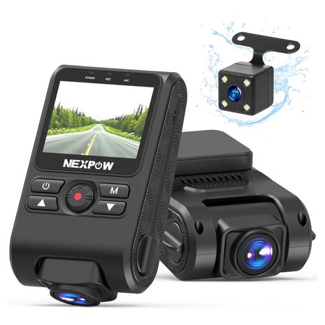 Front and Rear 1080P Dash Cam