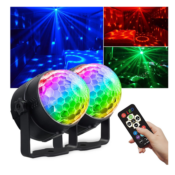 2 Disco Ball Party Lights