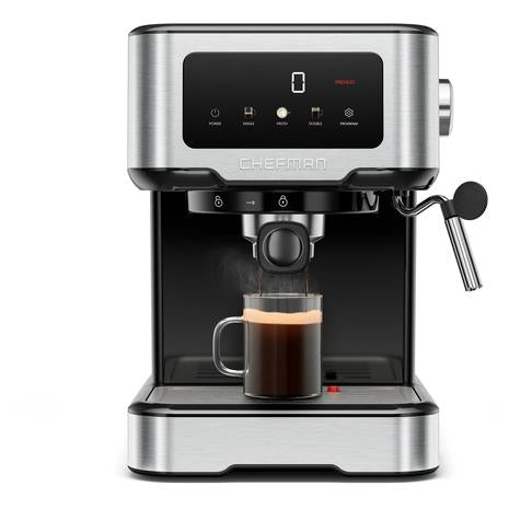 CraftBrew 15-Bar Espresso Machine With Steam Wand