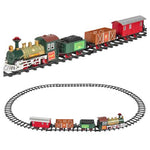 Kids Electric Train Set With Music & Lights